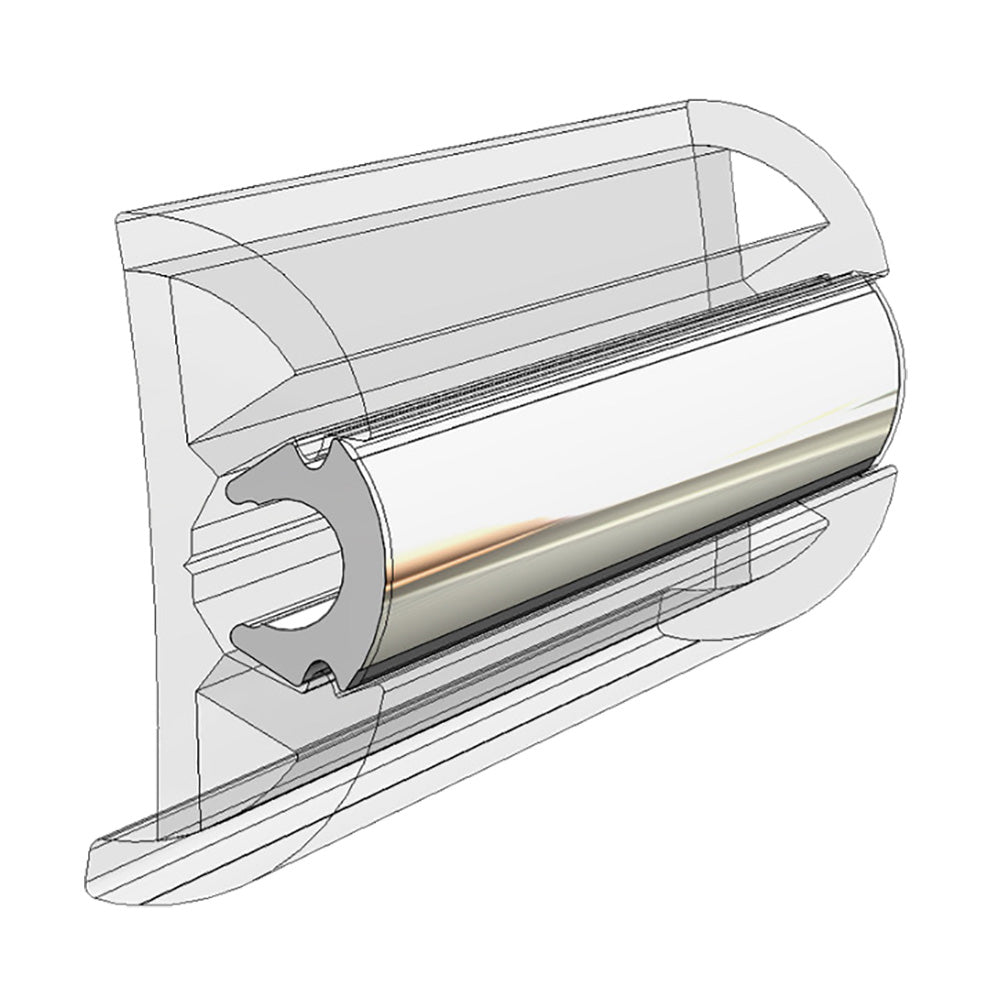 TACO Rub Rail Insert - Flexible Chrome - 80 [V12-0307CP80] Secondary image