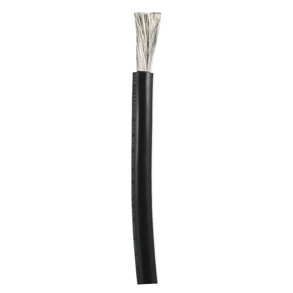 Ancor Tinned Copper Battery Cable 30 AWG 81mm  Black  Sold By The Foot 1180FT Main image