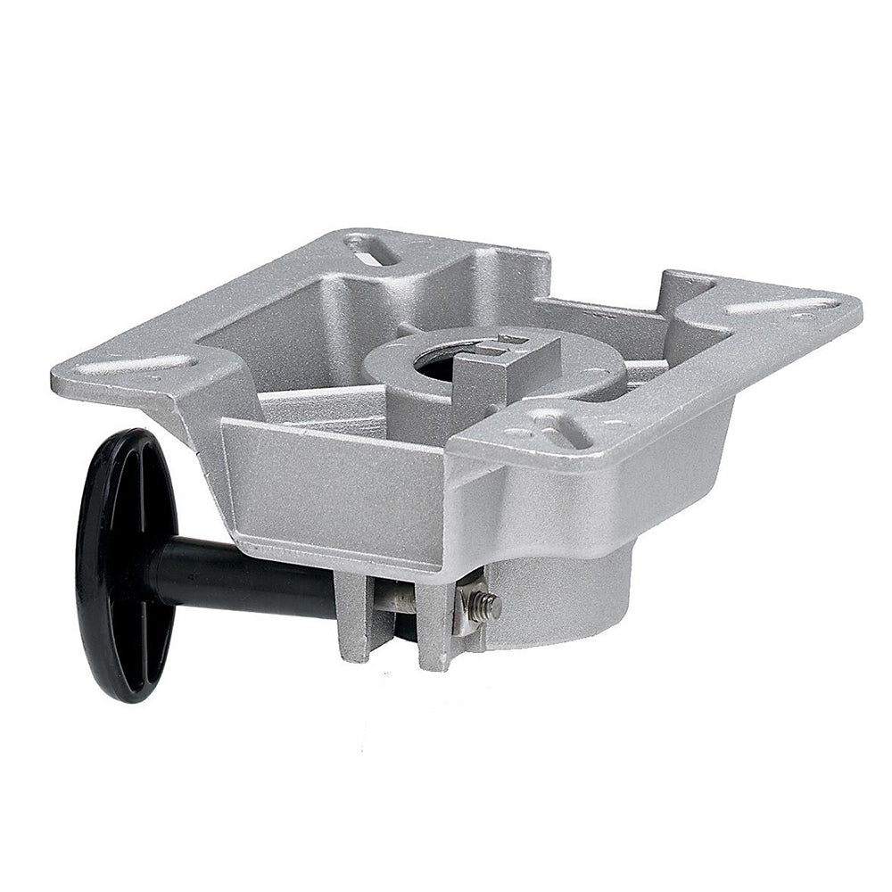 Attwood SWIVLEZE LakeSport 238 Seat Mount wFriction Control  Aluminum 818440 Main image
