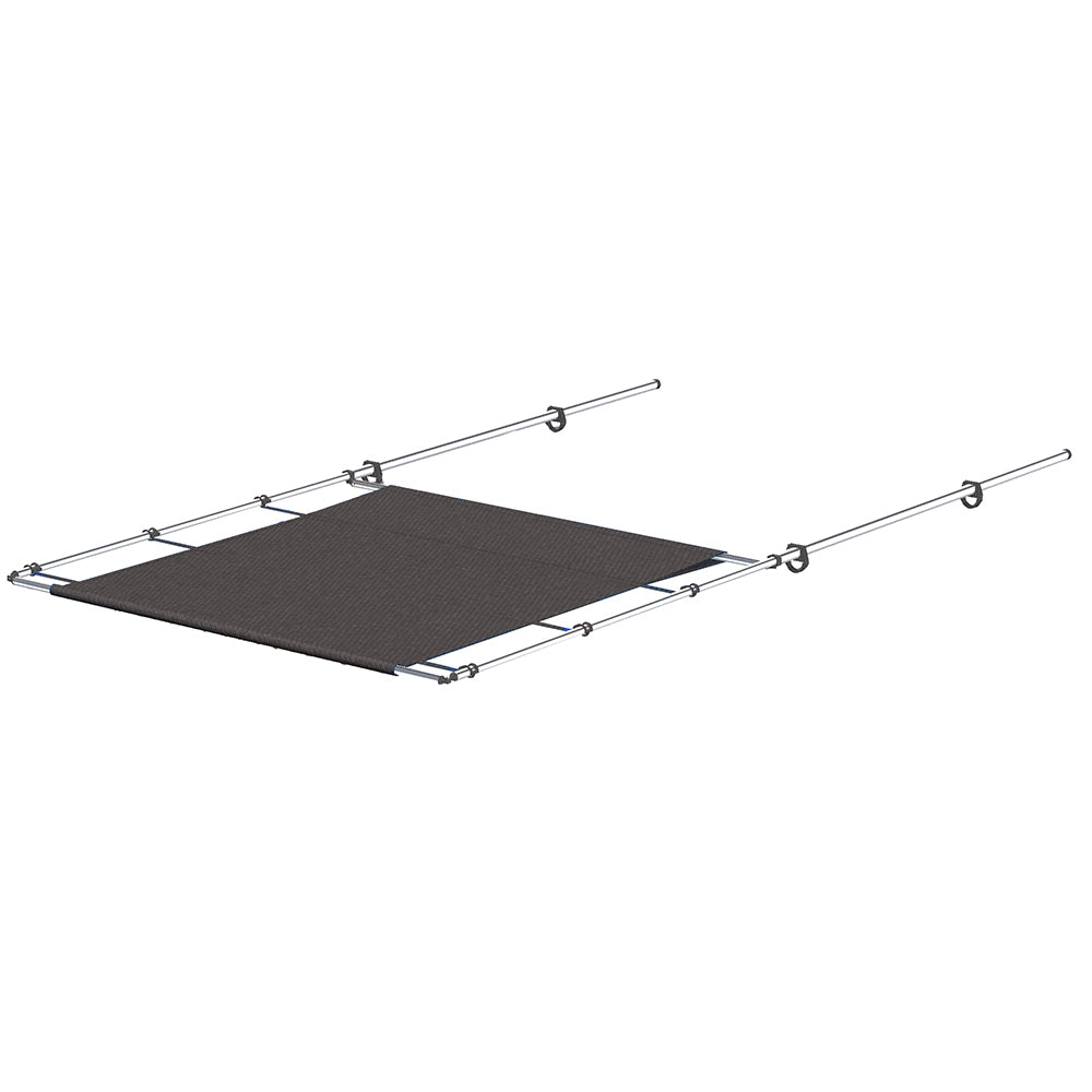 SureShade PTX Power Shade  57 Wide  Stainless Steel  Grey 2021026258 Main image
