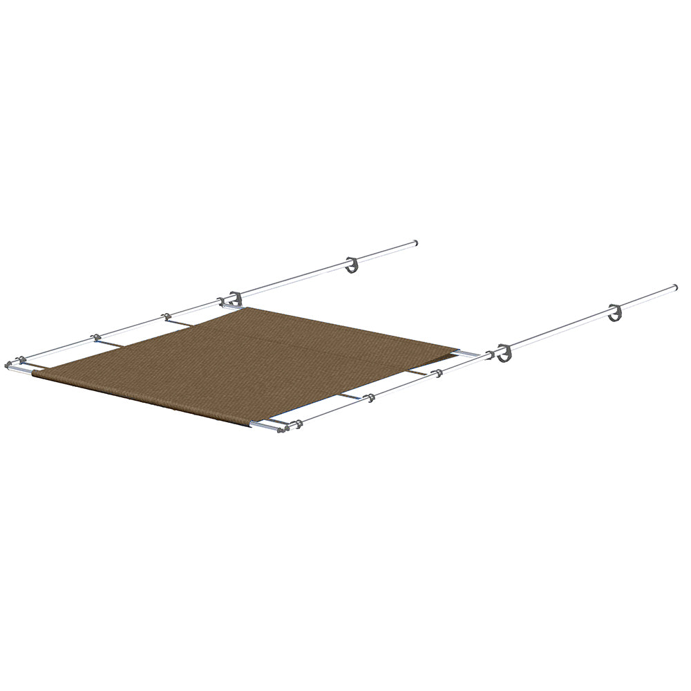 SureShade PTX Power Shade  57 Wide  Stainless Steel  Toast 2021026262 Main image