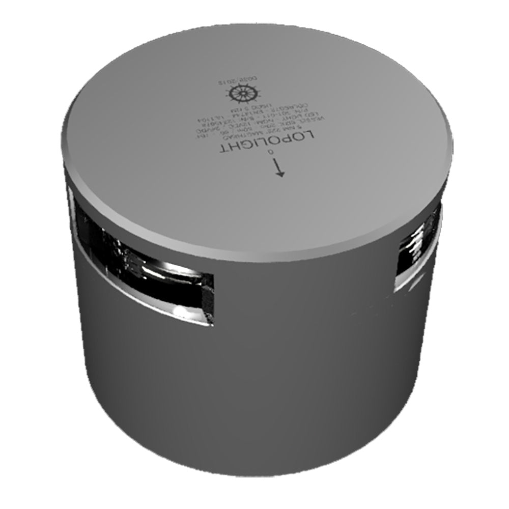 Lopolight Series 301011KL  Masthead Light  5NM  Horizontal Mount  White  Silver Housing 301011KL Main image