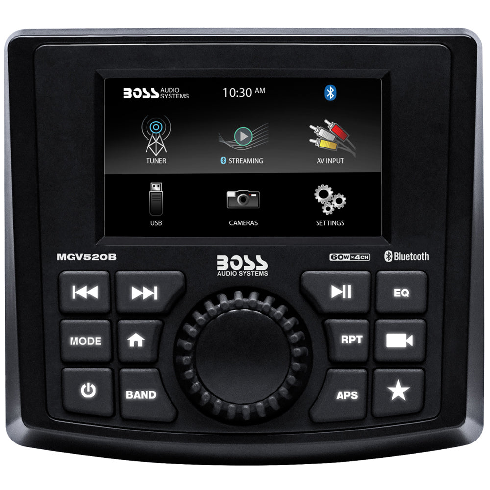 Boss Audio MGV520B Marine Stereo wAMFMBTUSBRear Camera MGV520B Main image