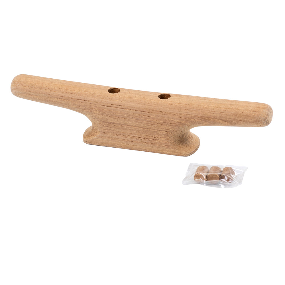 Whitecap 4" Cleat - Teak [60400] Secondary image