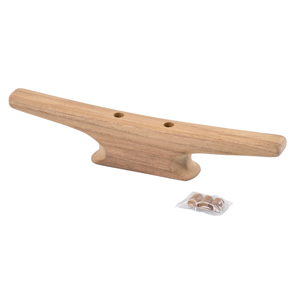 Whitecap 10" Cleat - Teak [60404] Secondary image
