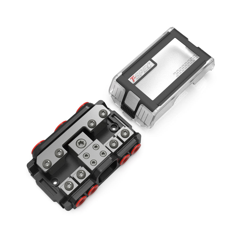 TSpec VPNB4 MANL 4 Position AllInOne Distribution Block wCover VPNB4 Main image