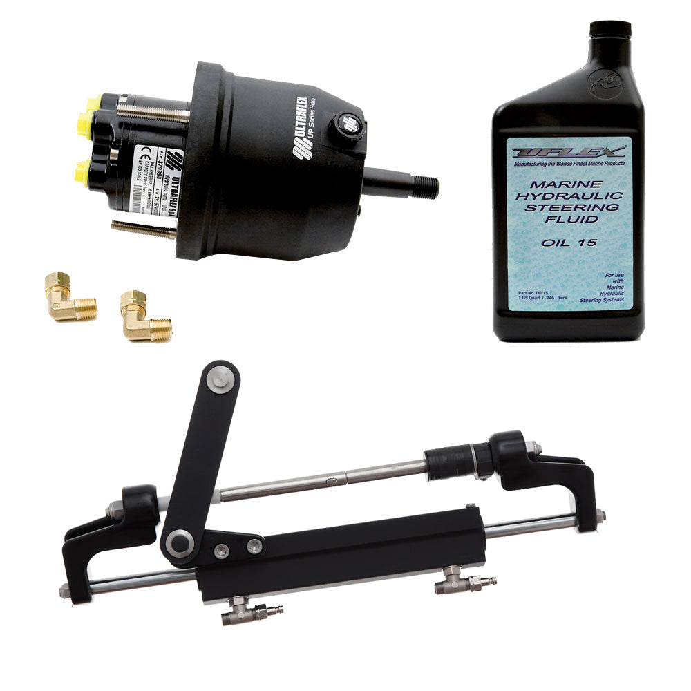 Uflex HYCO 11 Front Mount OB System up to 175HP  Includes UP20 FM Helm 2qts of Oil UC95OBF Cylinder HYCO 11 Main image