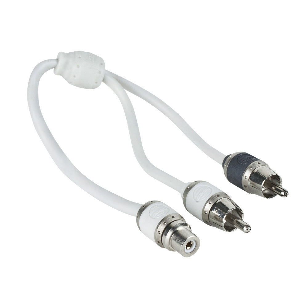TSpec V10 Series RCA Audio Y Cable  2 Channel  1 Female to 2 Males V10RY1 Main image