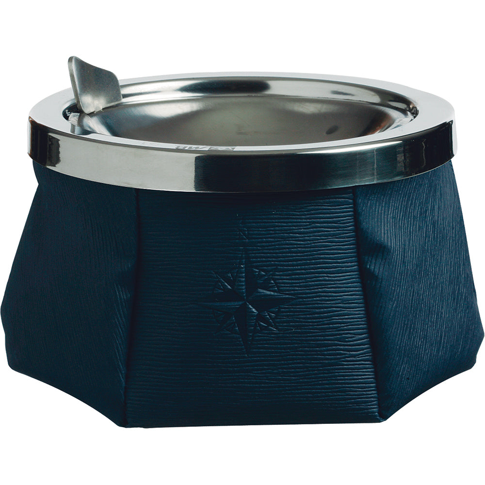 Marine Business Windproof Ashtray wLid  Navy Blue 30101 Main image
