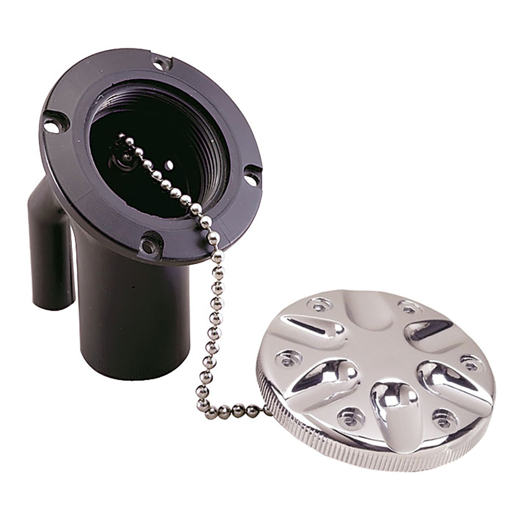 Perko 0590 Angled Water Fill/Vent [0590DPWCHR] Secondary image
