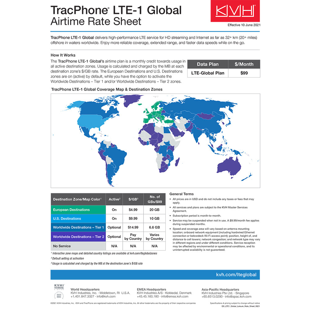 KVH TracPhone LTE-1 Global [01-0419-01] Secondary image