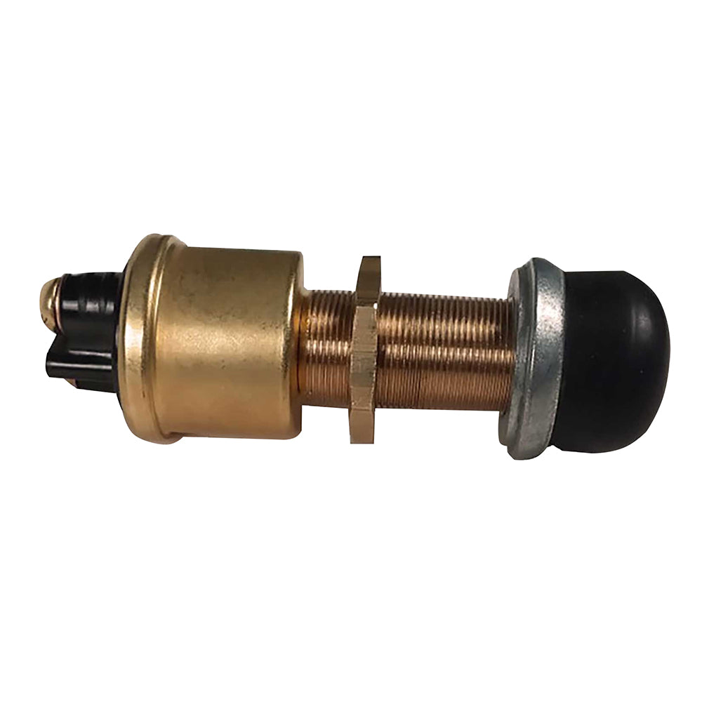 Raritan HeavyDuty Push Button Switch  Brass 164000BR Main image