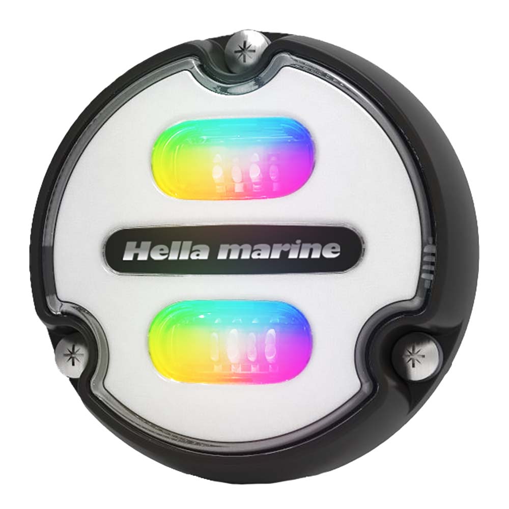 Hella Marine Apelo A1 RGB Underwater Light  1800 Lumens  Black Housing  White Lens 016146011 Main image