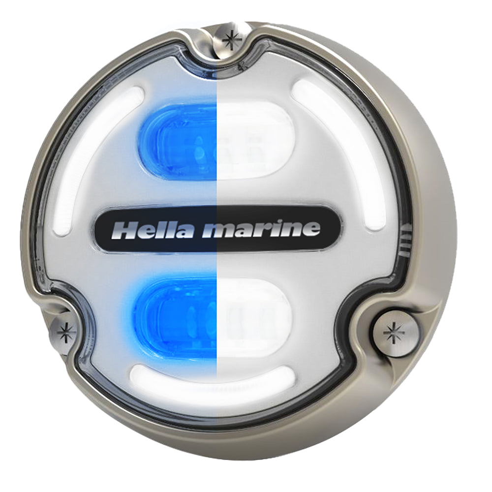 Hella Marine Apelo A2 Blue White Underwater Light  3000 Lumens  Bronze Housing  White Lens wEdge Light 016147101 Main image