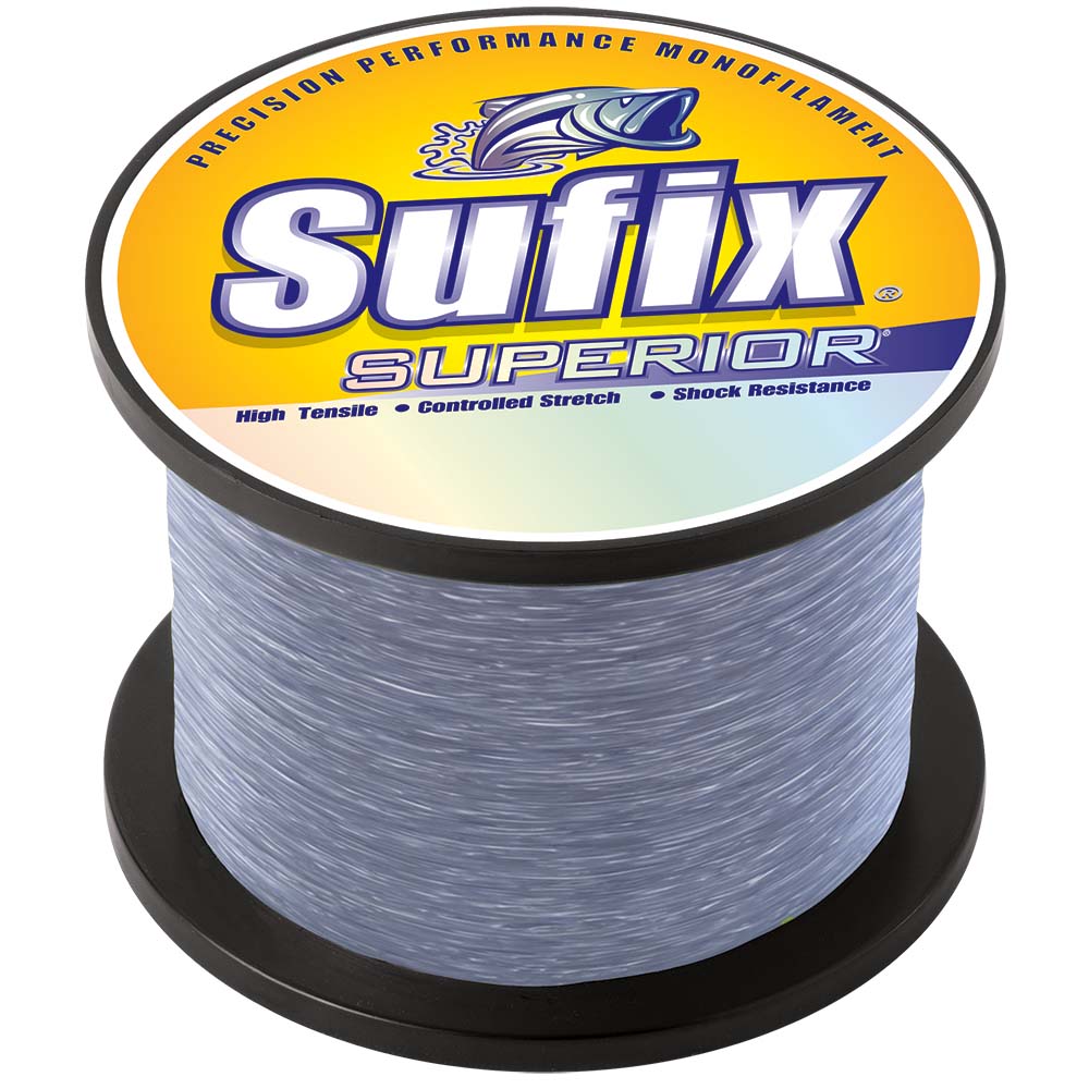 Sufix Superior Smoke Blue Monofilament  30lb  450 yds 634130 Main image