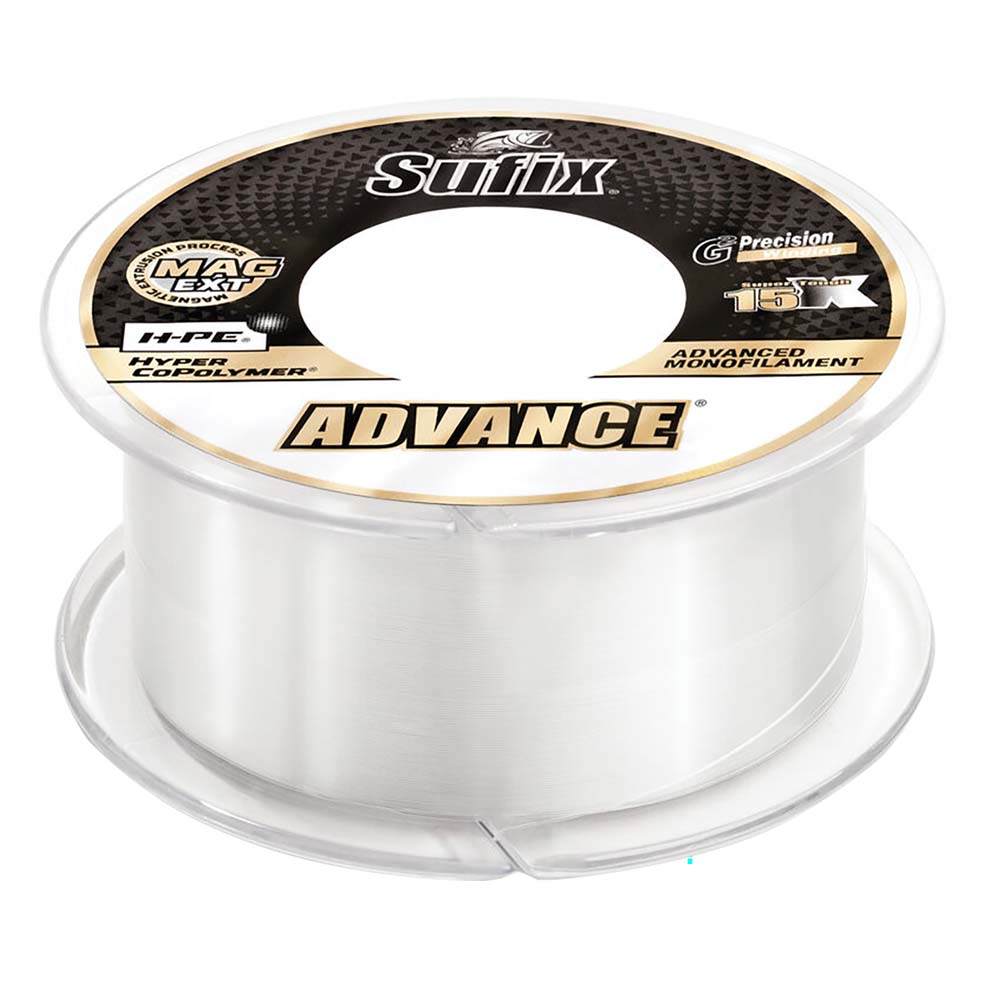 Sufix Advance Monofilament  20lb  Clear  330 yds 604120 Main image