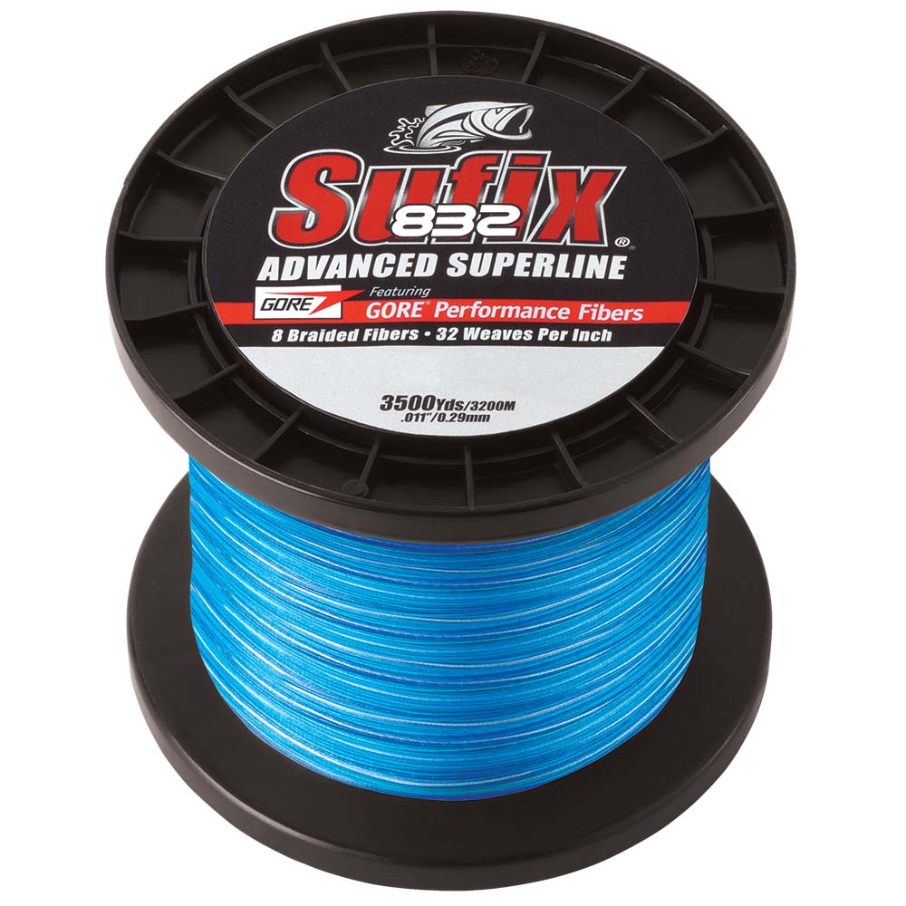 Sufix 832 Advanced Superline Braid  20lb  Coastal Camo  3500 yds 660420CC Main image