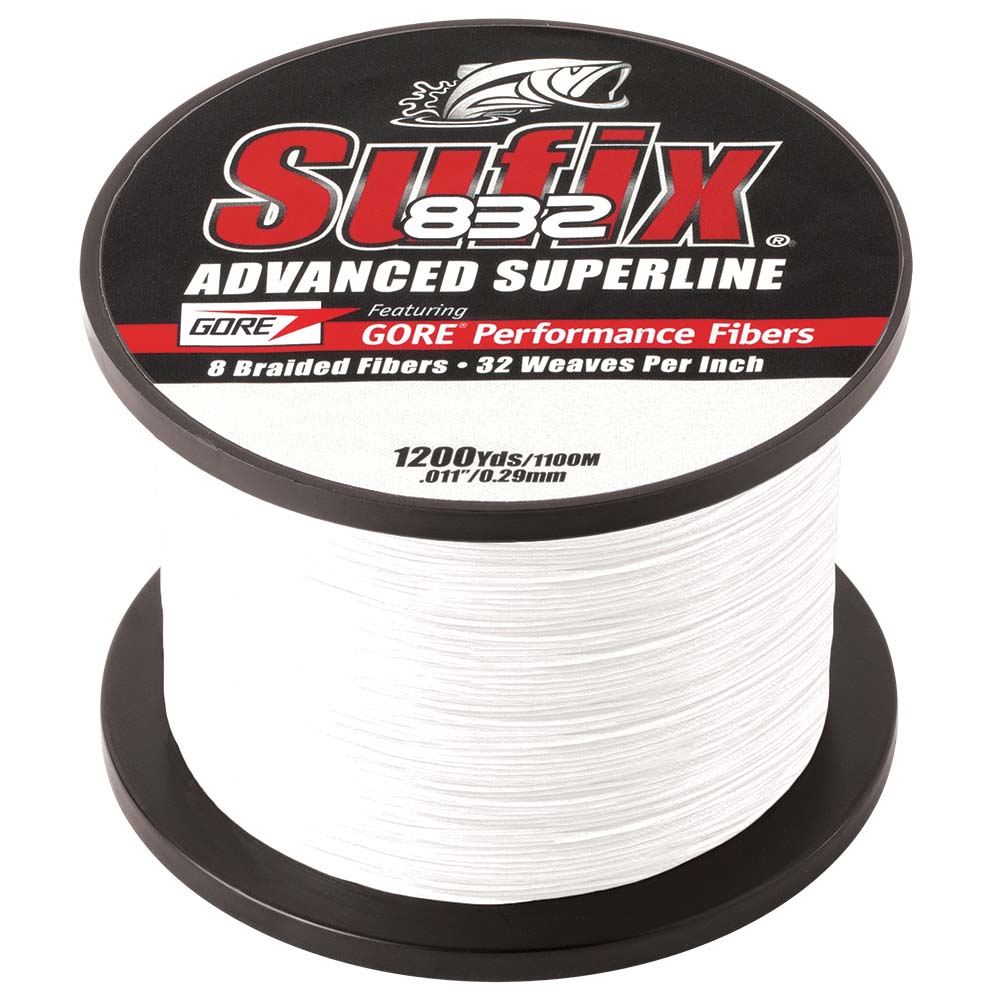 Sufix 832 Advanced Superline Braid  30lb  Ghost  1200 yds 660330GH Main image
