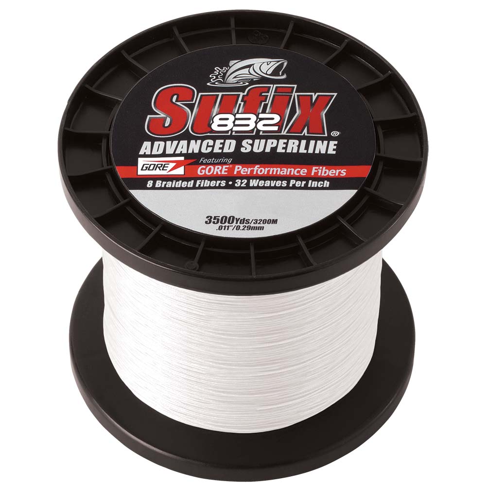 Sufix 832 Advanced Superline Braid  30lb  Ghost  3500 yds 660430GH Main image