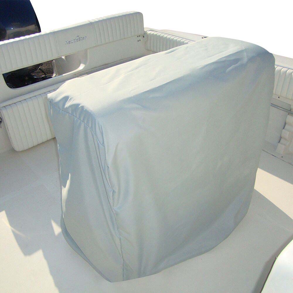 Carver PolyFlex II Universal Leaning Post Cover  47H x 41W x 24D  Grey 84013F10 Main image