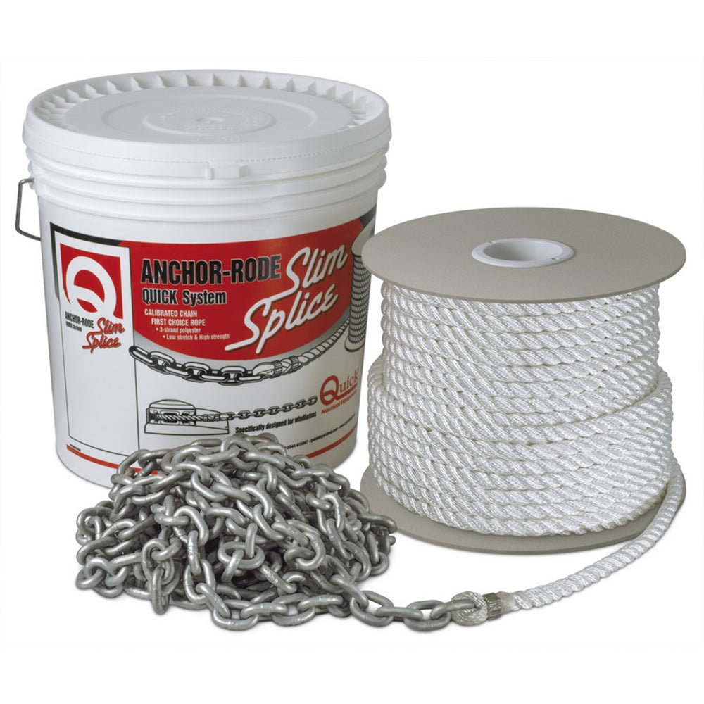 Quick Anchor Rode 25  8mm Chain  300  916 Rope FVC080391230Q00 Main image