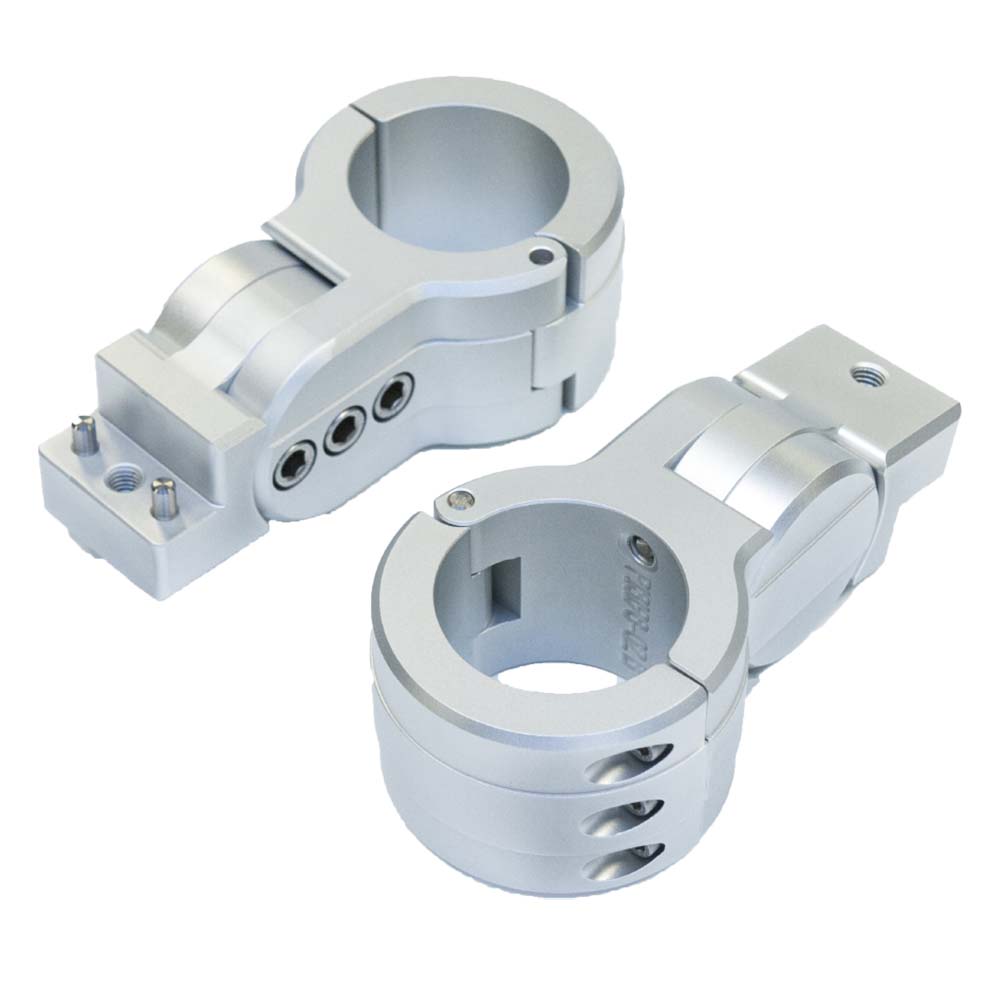 PTM Watersports Board Rack Mounts  238 Pipe Clamp  Silver P131982380TEBCL Main image