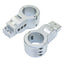 PTM Watersports Board Rack Mounts  238 Pipe Clamp  Silver P131982380TEBCL