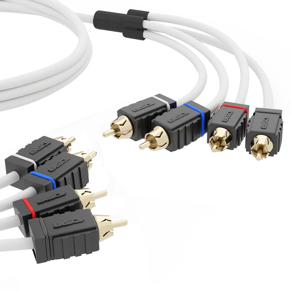 DS18 Marine Tinned OFC RCA Cable  4 Channel  25 MOFCR25FT4CH Main image