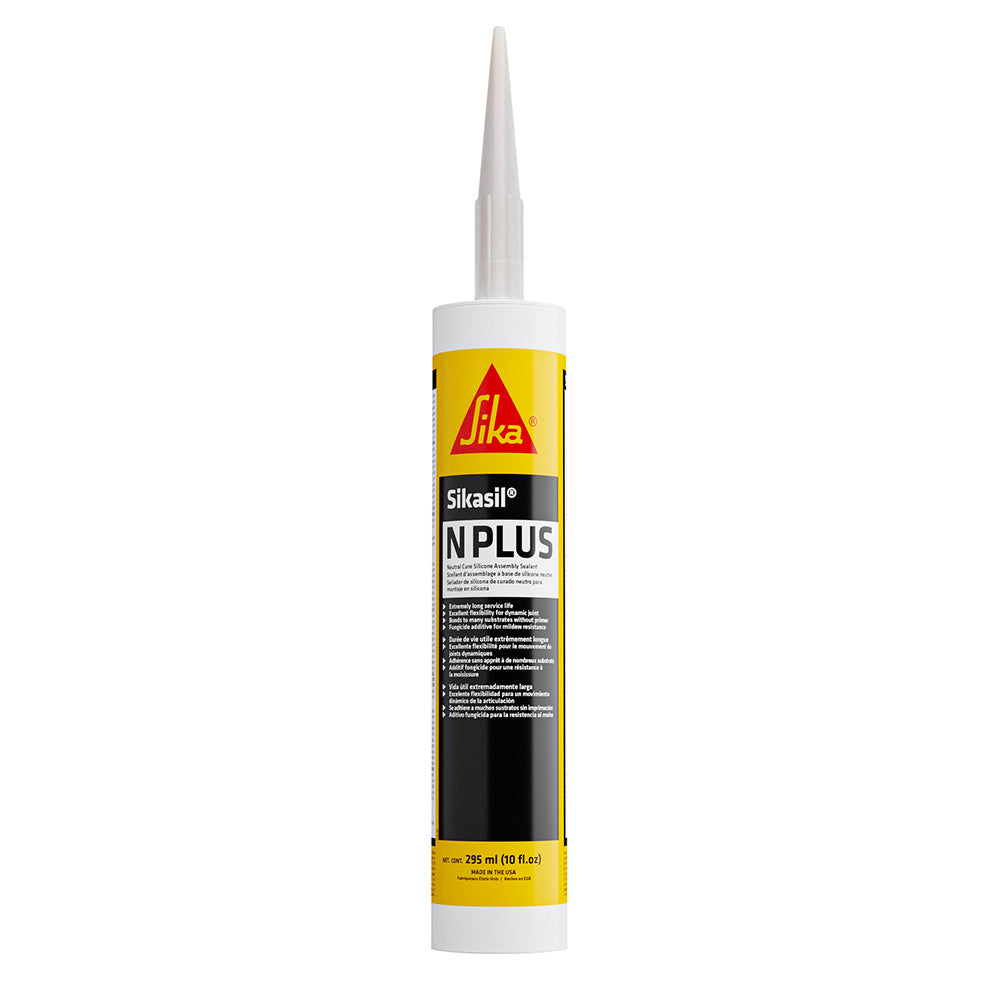 Sika SikasilN Plus Clear 10oz wNozzle 432053 Main image