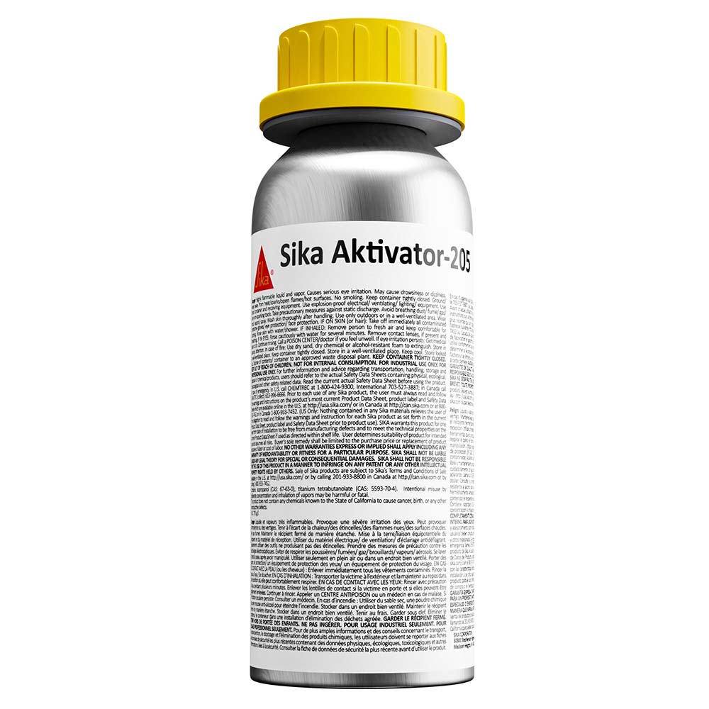 Sika Aktivator205 Clear 250ml Bottle 108616 Main image