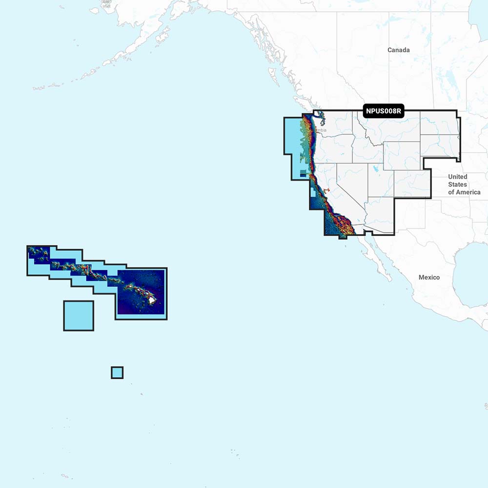 Navionics Platinum NPUS008R  US West 010C137140 Main image