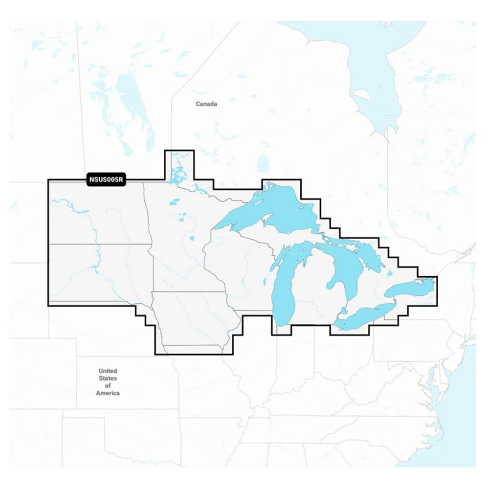 Garmin Navionics NSUS005R US North  Great Lakes 010C128920 Main image