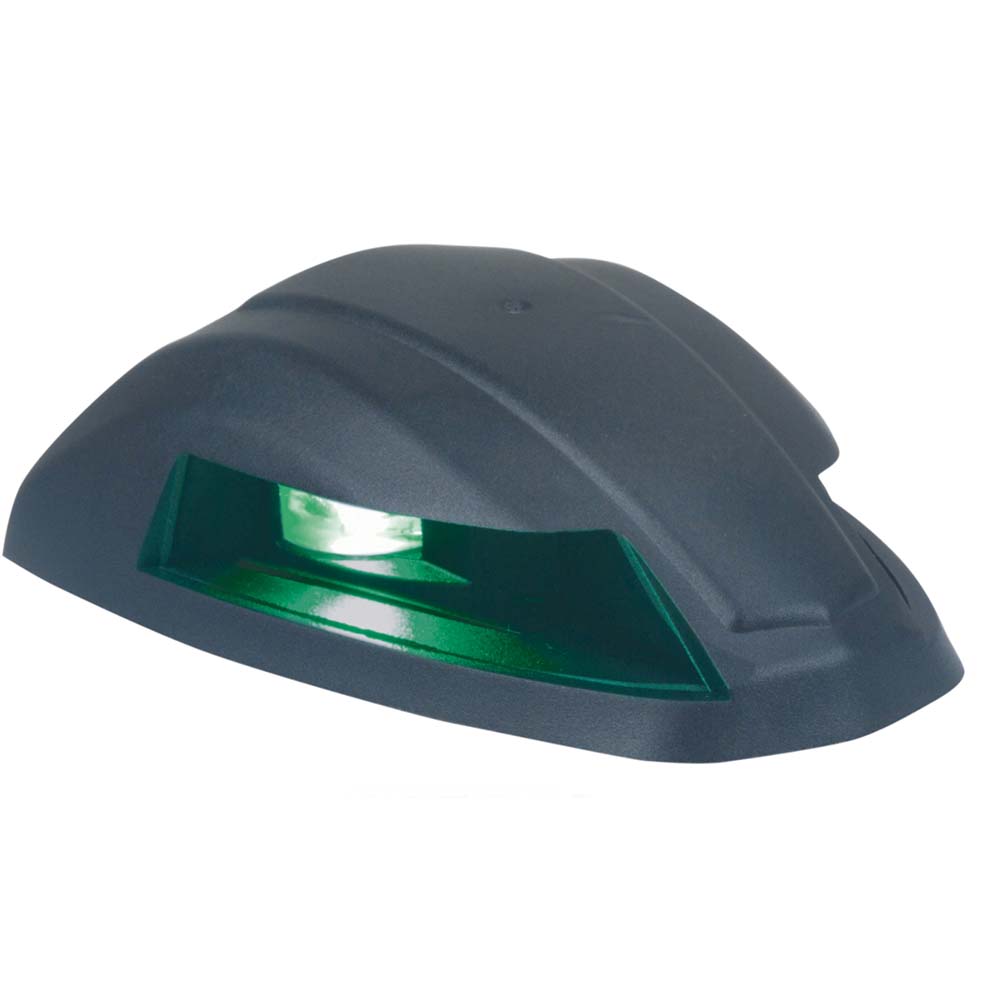 Perko 12V LED BiColor Navigation Light  Black Rounded 0655002BLK Main image