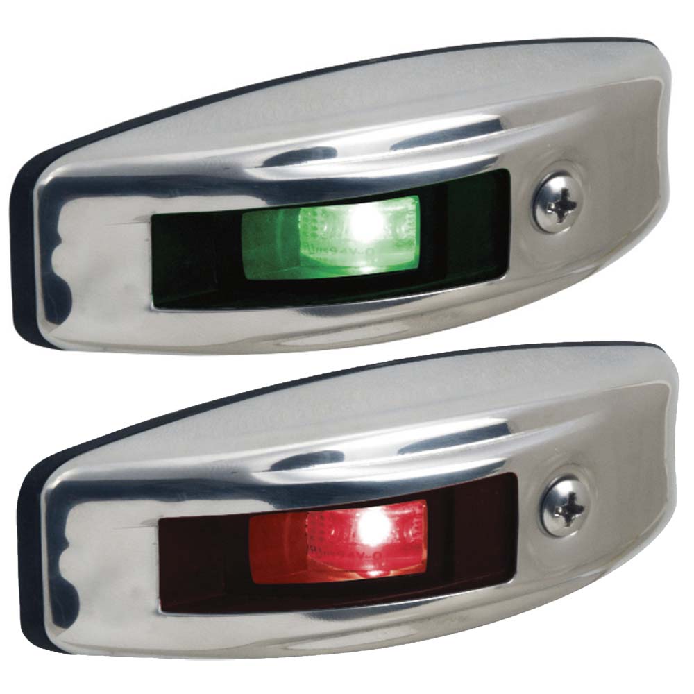 Perko 12V LED Side Light - Stainless Steel [0618000STS] Secondary image