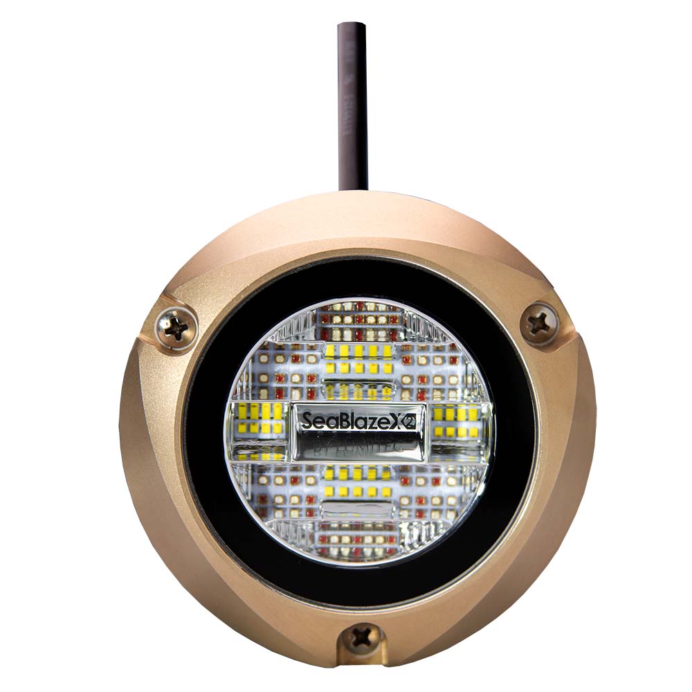 Lumitec Zambezi X2 Surface Mount Underwater Light  White  Blue 101708 Main image