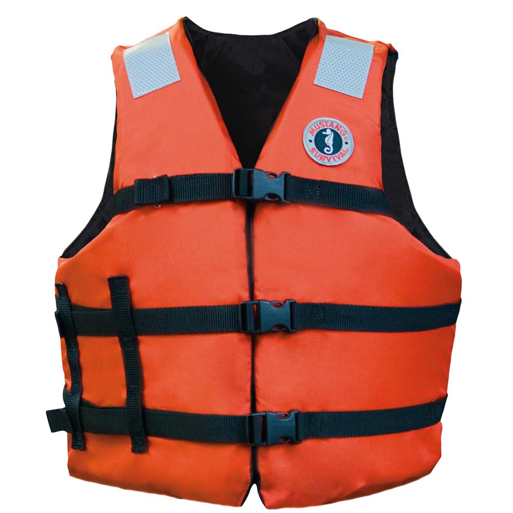 Mustang Flotation Vest  Orange  Adult Universal MV3104T120216 Main image