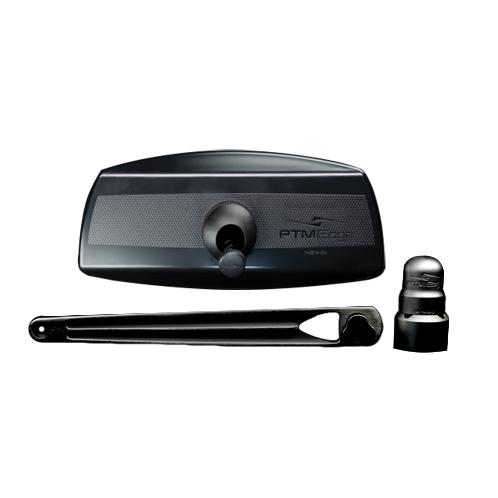 PTM Watersports UCX17 PRO Pontoon MirrorBracket Kit  Black P13157170TEBBK Main image