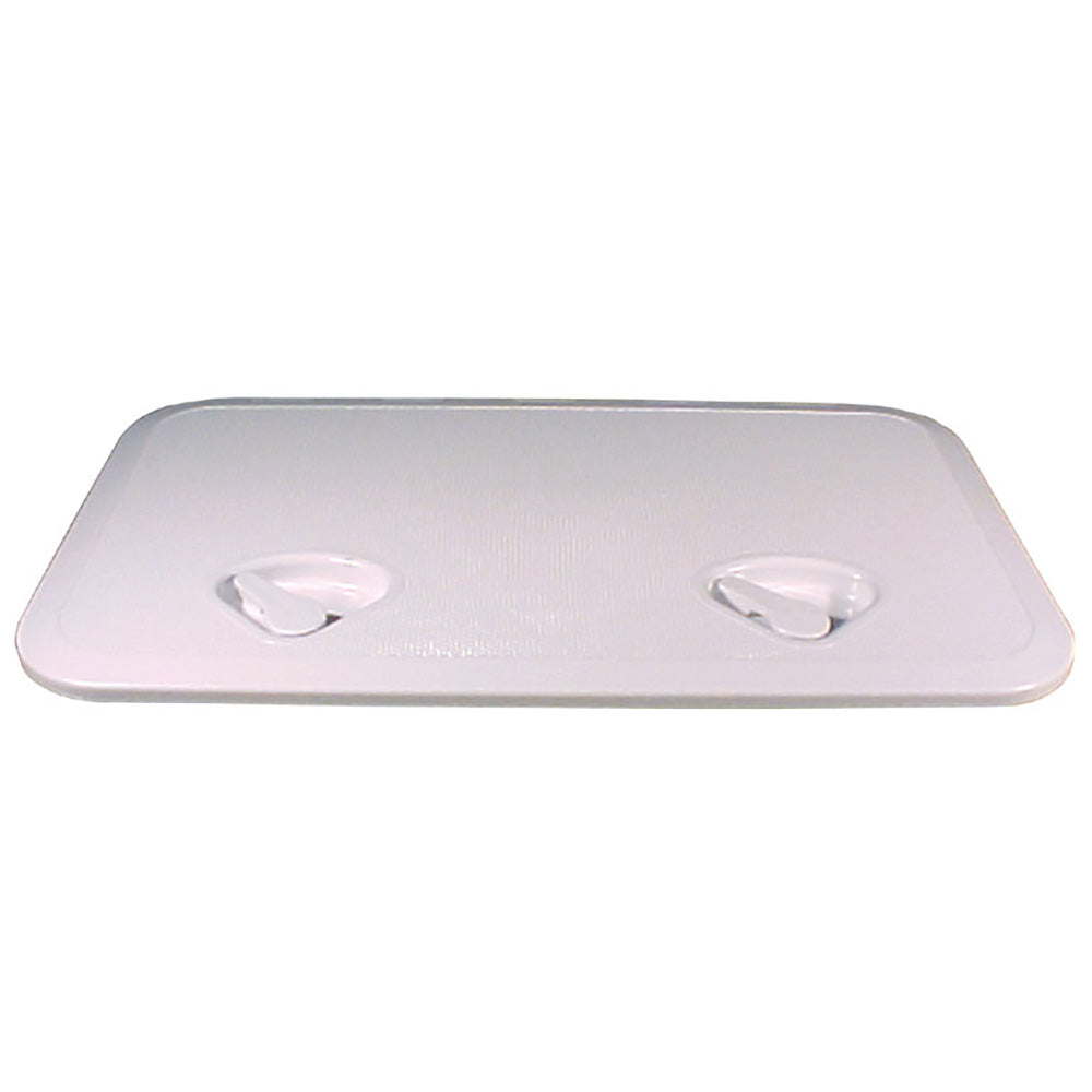 Beckson 14" x 24" Flush Hatch White - ASA Material - Acrylonitrile Styrene Acrylate [HT1424AW] Secondary image
