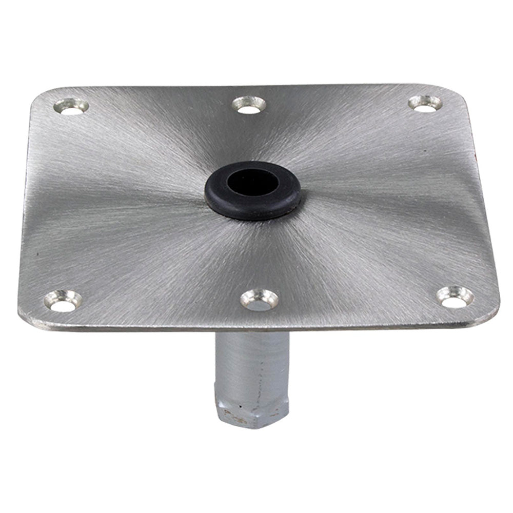 Springfield KingPin 7 x 7 Stainless Steel Square Base Threaded 1630001 Main image