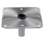 Springfield KingPin 7 x 7 Stainless Steel Square Base Threaded 1630001