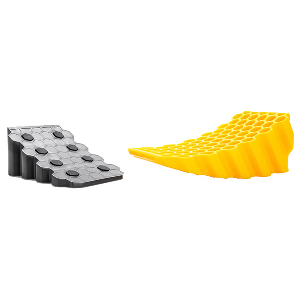 Camco Curved Leveler  Wheel Chock 44423