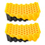 Camco Curved Leveler  Wheel Chock 2Pack 44425