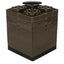 Camco FasTen Leveling Blocks wTHandle  2x2  Brown 10Pack 44521