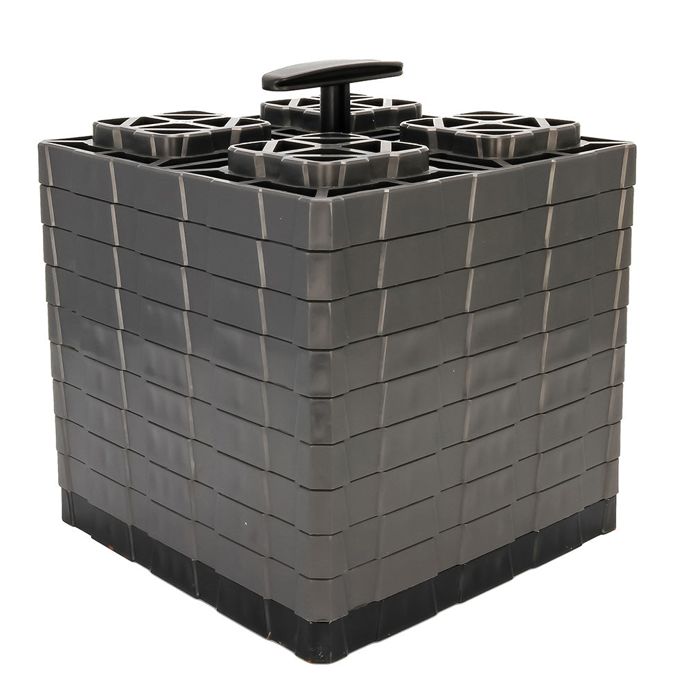 Camco FasTen Leveling Blocks XL wTHandle  2x2  Grey 10Pack 44527 Main image