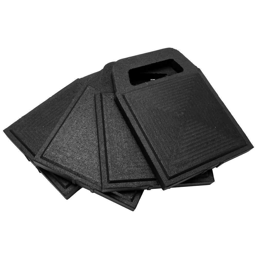 Camco Stabilizer Jack Pads - Rubber - 6.2" x 6.2" *4-Pack [44591] Secondary image