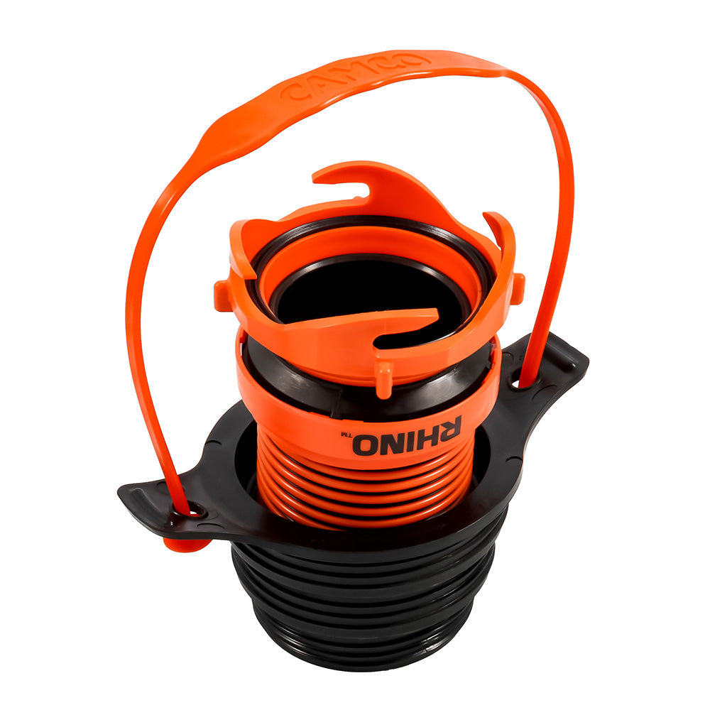 Camco Rhino Sewer Hose Seal Flexible 3 In 1 w/Rhino Extreme  Handle [39319] Secondary image