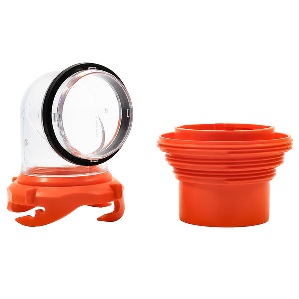 Camco RhinoFLEX Elbow  4 In 1 Adapter wSwivel Bayonet Fitting 39736