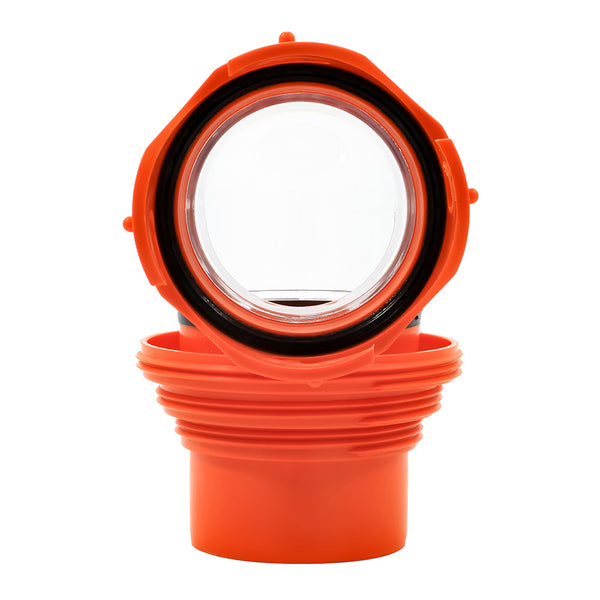 Camco RhinoFLEX Elbow  4 In 1 Adapter wSwivel Bayonet Fitting 39736