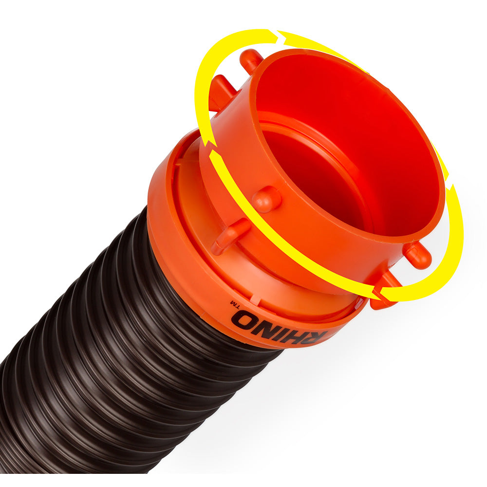 Camco RhinoFLEX 5 Sewer Hose Extension w/Swivel Bayonet  Lug [39765] Secondary image