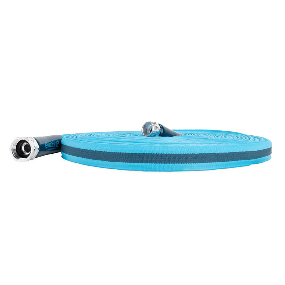 Camco EvoFlex2 25 Lightweight RVMarine Drinking Water Hose  Fabric Reinforced  58 ID 22577 Main image